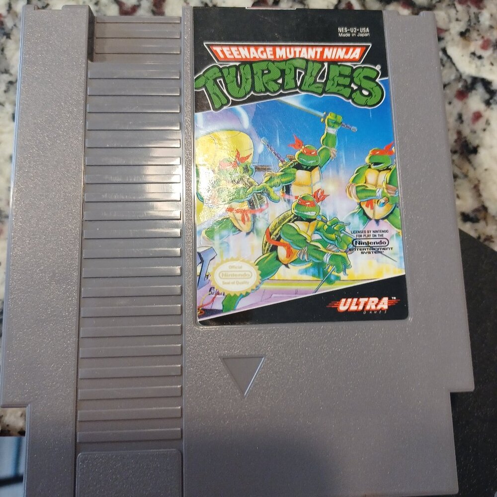 Nintendo | Teenage Mutant Ninja Turtles | Video | Game Rare 1995 original